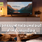 กิจกรรมพักผ่อนหย่อนใจสำหรับคนเมือง