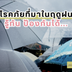 โรคภัยที่มาในฤดูฝน รู้ทัน ป้องกันได้